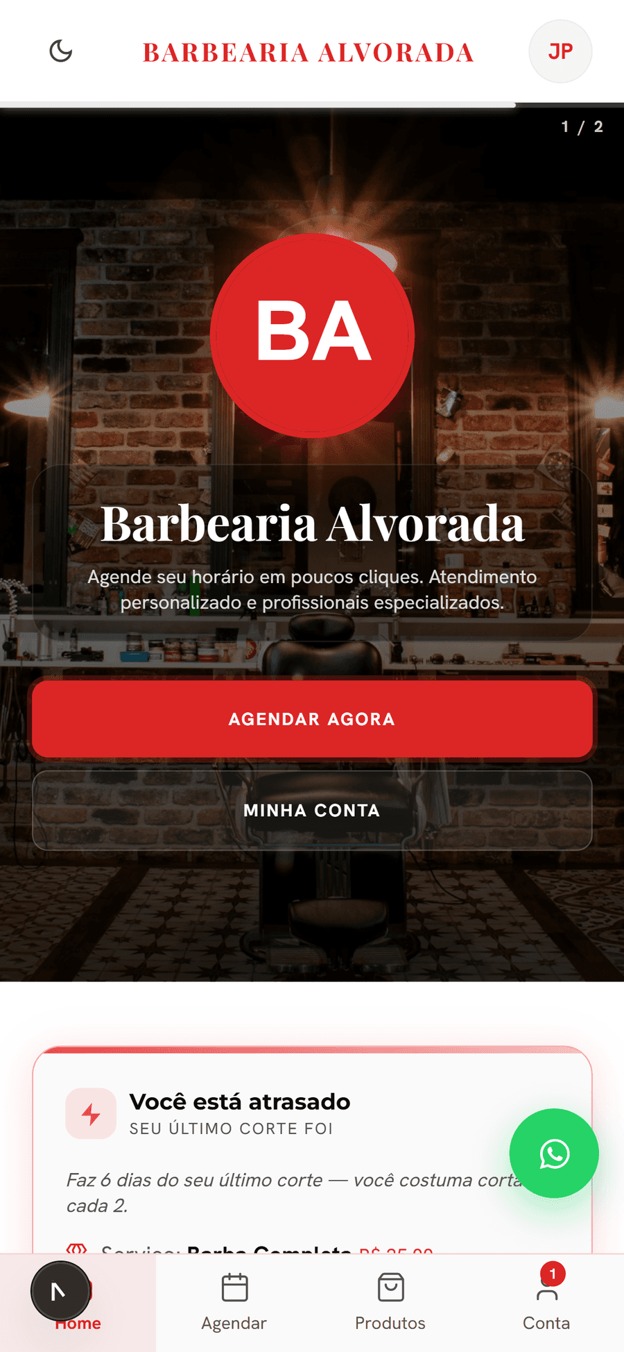 App Vermelho
